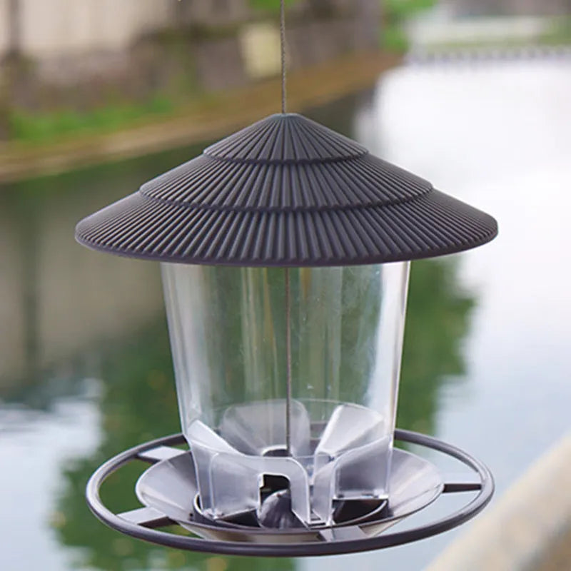 Mangeoire Extérieure pour Oiseaux - Style Gazebo
