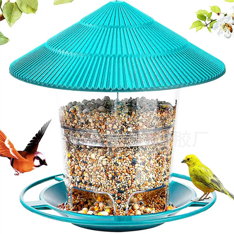 Mangeoire Extérieure pour Oiseaux - Style Gazebo